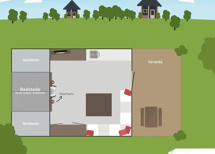 Houtlodge 18 Persons * Voorthuizen